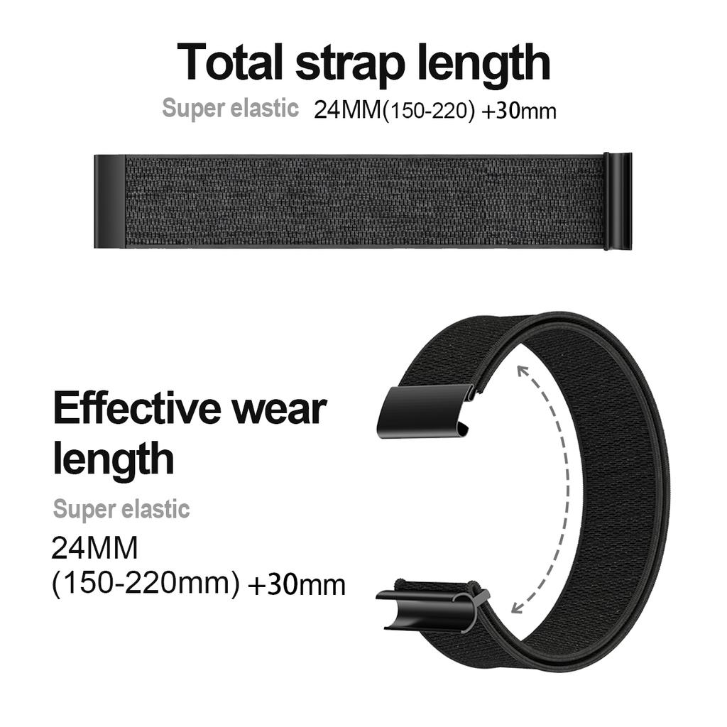 Nylon Strap for Whoop 5.0 4.0 3.0 Band Sport Stretchy watch bracelet correa elastic belt replacement for Whoop 5.0 4.0 3.0 Bands