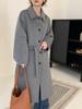 Autumn and Winter New Double-sided Cashmere Coat Women's Casual Waist Medium and Long Temperament High-end Woolen Coat