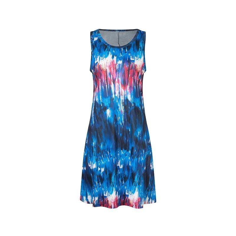 Dress Floral Dress Women'S 2D Digital Printing Factory