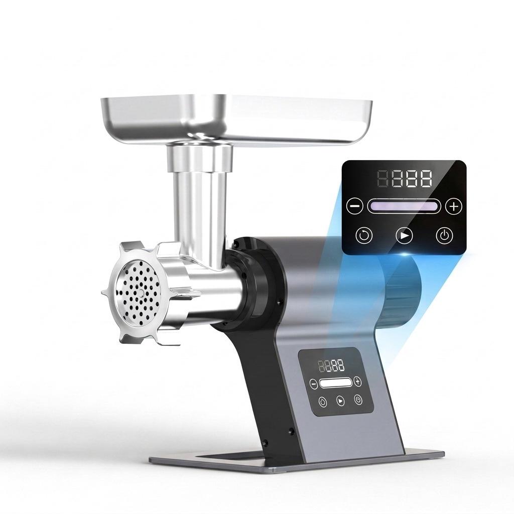 High-Power Electric Meat Grinder & Sausage Stuffer - Silent, Multifunctional, Automatic