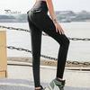 Yoga Broek Hoge Taille Effen Kleur Meerdere Zakken Fitness Leggings Push Up Naadloos Skinny Dames Activewear Sport