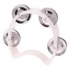 Kindergarten Hand-Held Tambourine Metal Bells Plastic Rattle Ball Percussion Ktv Party Kids Game Toy Musical Instrument