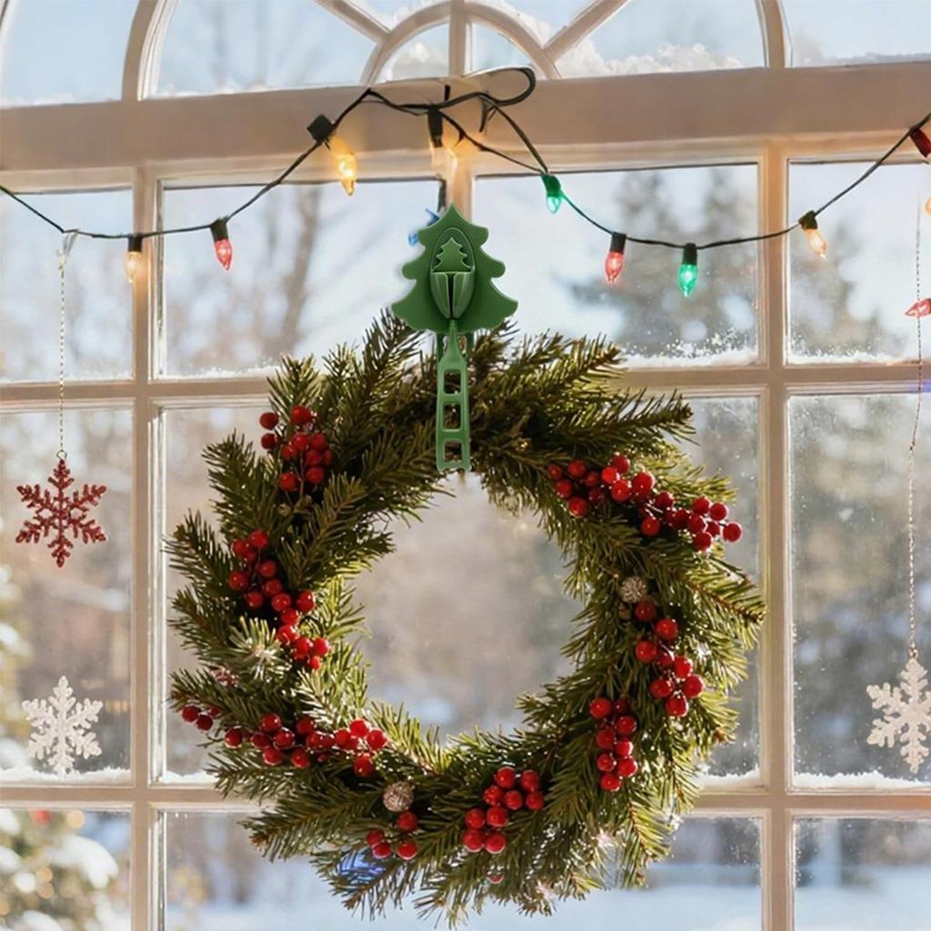 Neuer Weihnachts-Kranzbindedraht-Aufbewickler, Multifunktionales Bindeseil, Dehnbarer Draht-Organizer, Aufbewahrungszubehör