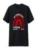 In February I Wear Red T Shirt We Wounisex Heart Health Ribbon Disease Awareness For Her Vintage Washed Stylish Casual Fashion
