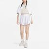 New Nike Casual Shorts Women's White FQ0699-100