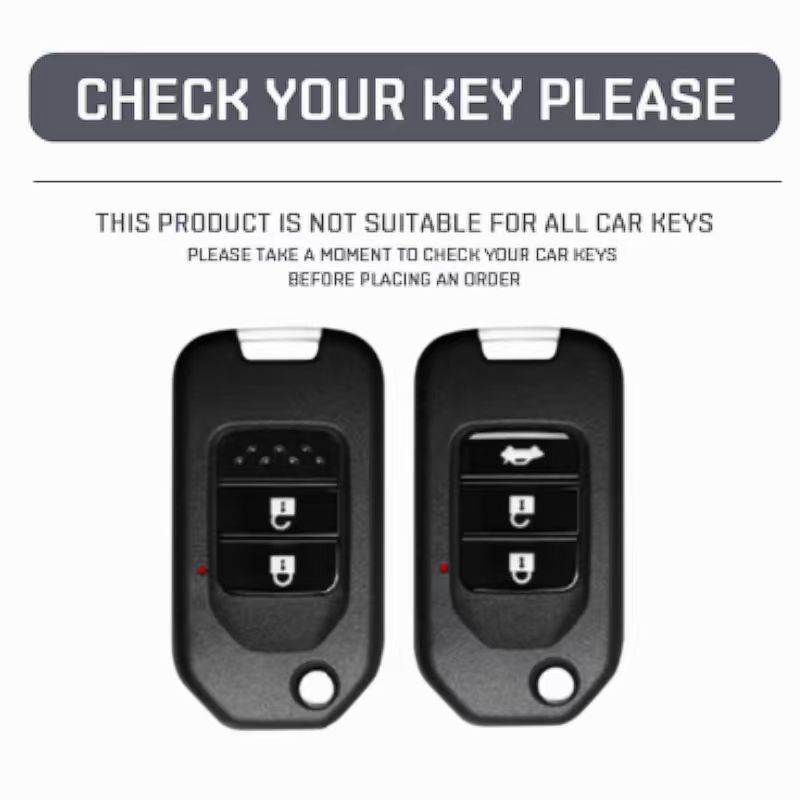 Alloy Zinc Car Remote Key Case Cover Shell For Honda CivicHRV CRV XRV CR-V Crider Odyssey Pilot Fit Accord Protector Accessories