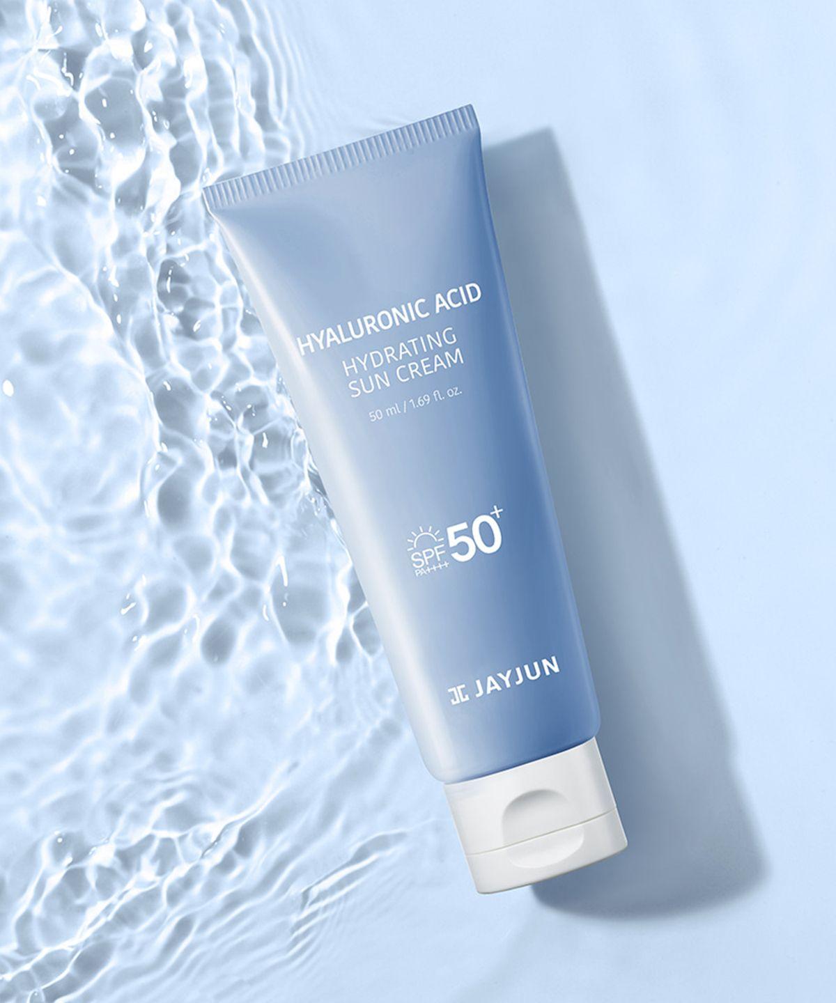 Hyaluronic Acid Hydrating Sun Cream 50ml (Total 2 Set) + (Gift) 2 x Hyal Sun Cream 10ml
