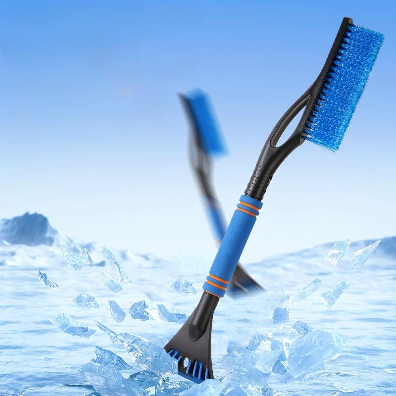 Ice Scrapers For Car Windshield Detachable Aluminum Snow Brush Ice Scrapers No-Scratch Ergonomic Car Accessories Heavy Duty Snow