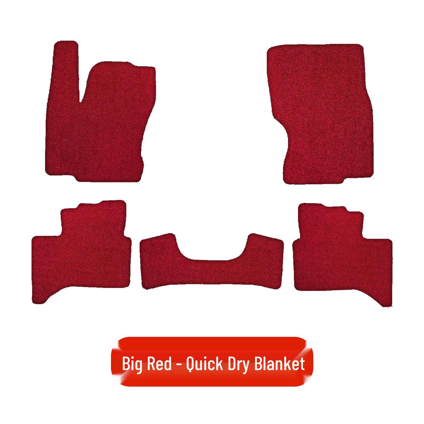 

Toyota Prado Quick-Dry Floor Mats for Interior Protection