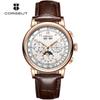 Men's Multifunctional Genuine Leather Automatic Mechanical Watch
