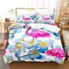 Flamingo Comforter Bedding Sets Winter Duvet Cover Sets Kids,twin Full Queen King Bedroom Set Home Textile Housse De Couette