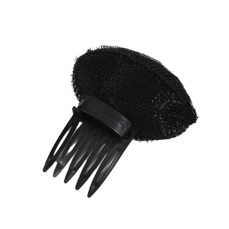 

1Pc Rhinestone Puff Hair Head Cushion Invisible Fluffy Hair Pad Bun Bump Volume Hairs Base For Women Hair Accessory Sponge Clip 1PC