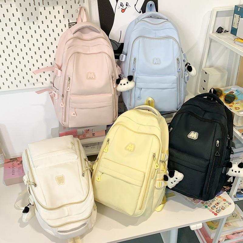 School Bag for Girls, Junior High School Students, New Large-capacity Backpack for Women To Travel, Large-capacity Backpack