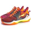 Li Ning Badminton Shoes Women's Low Top Orange Red AYAQ002-2