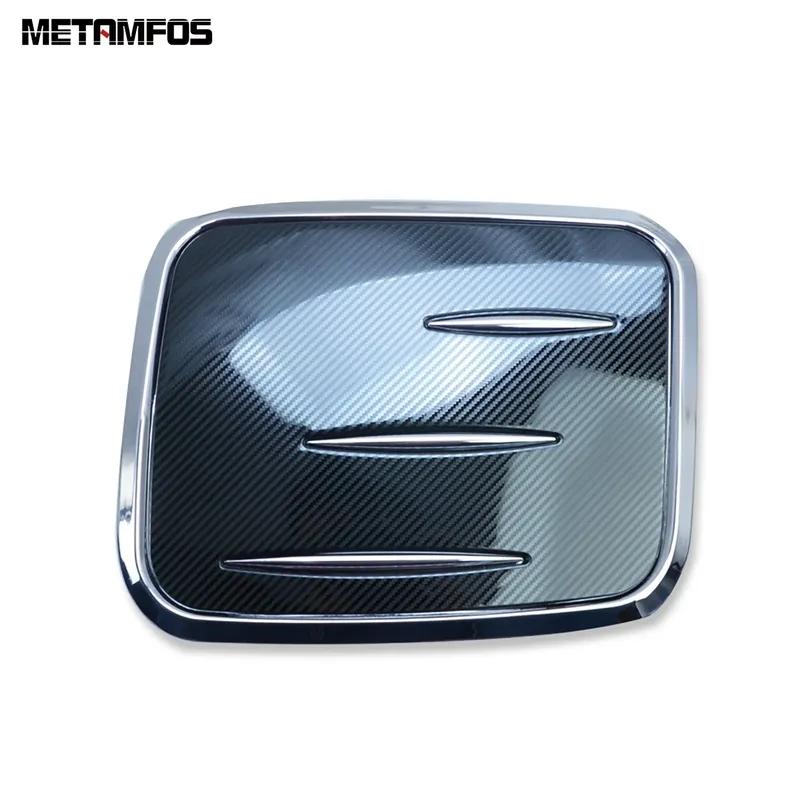 Accessories For Toyota Rav4 Rav 4 2024 2025 Carbon Fiber Fuel Tank Cap Oil Filler Cover Trim Sticker