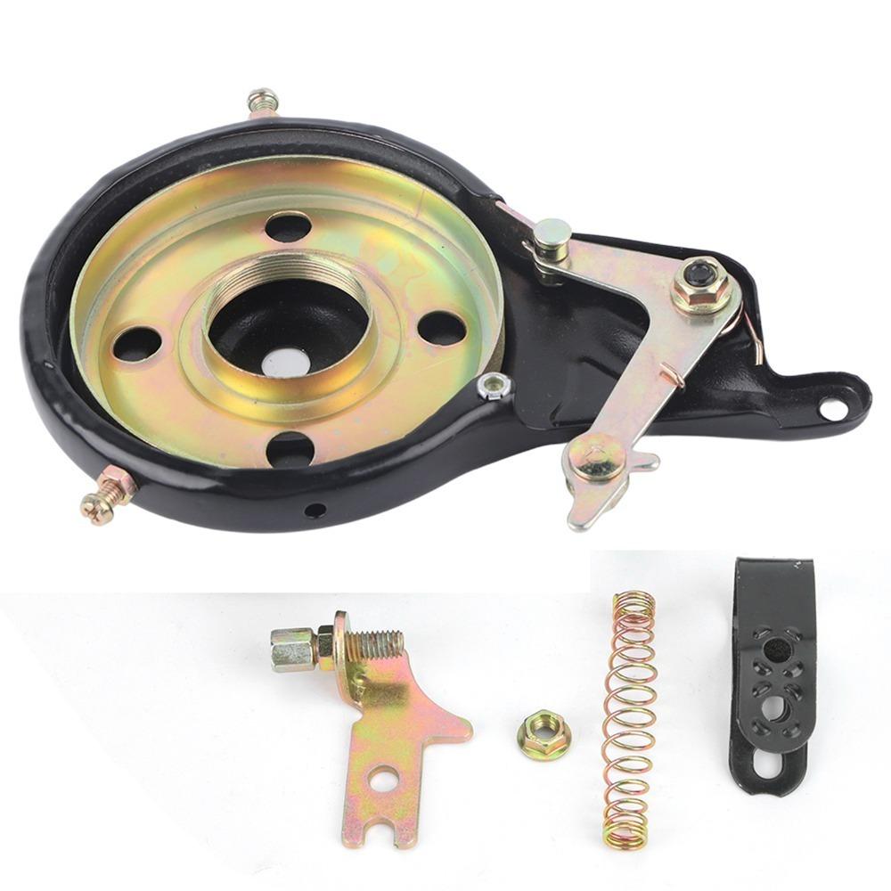 Steel Bicycle Hub Brake Black Bike Hub Brake Kit Durable Drum Brake Assembly  Bike Hub Brake Parts