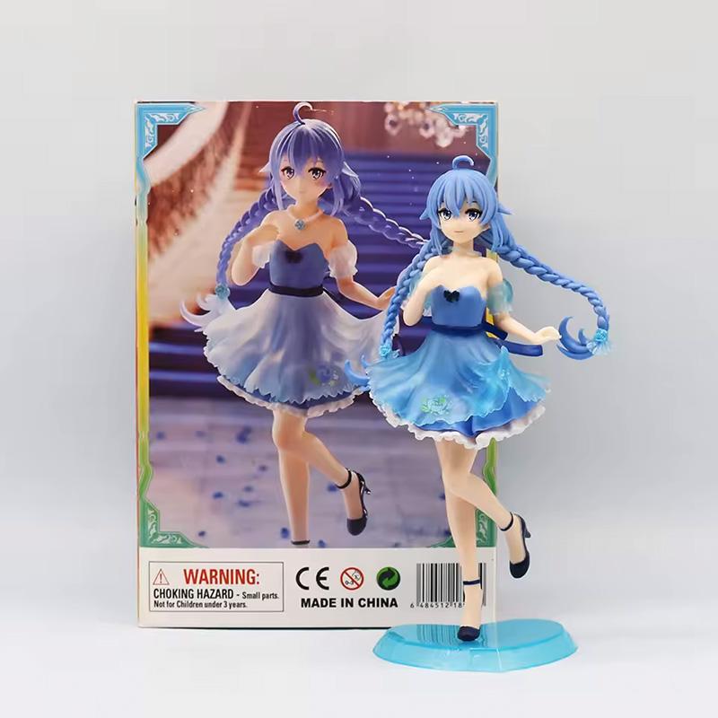 Anime Eris Boreas Figure Toys Mushoku Tensei Action Figures Eris Greyrat Figure Model PVC Collectible Statue Decoration Dolls