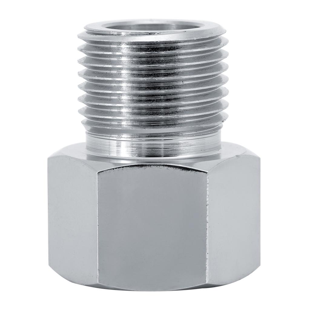 Sylinderadapter Kobling Konverter for Akvarium CO2 Regulator Hun G5/8 til Hann W21.8