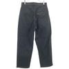 Unused Johnbull Tucked Trousers Denim Pants S Black Tapered Wide Stretch Men's Used
