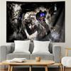 Zombie Mine Pattern Tapestry Wall Hanging Boho Aesthetic Wall Blanket For Bedroom Living Room Dorm Home Wall Decor 1013180