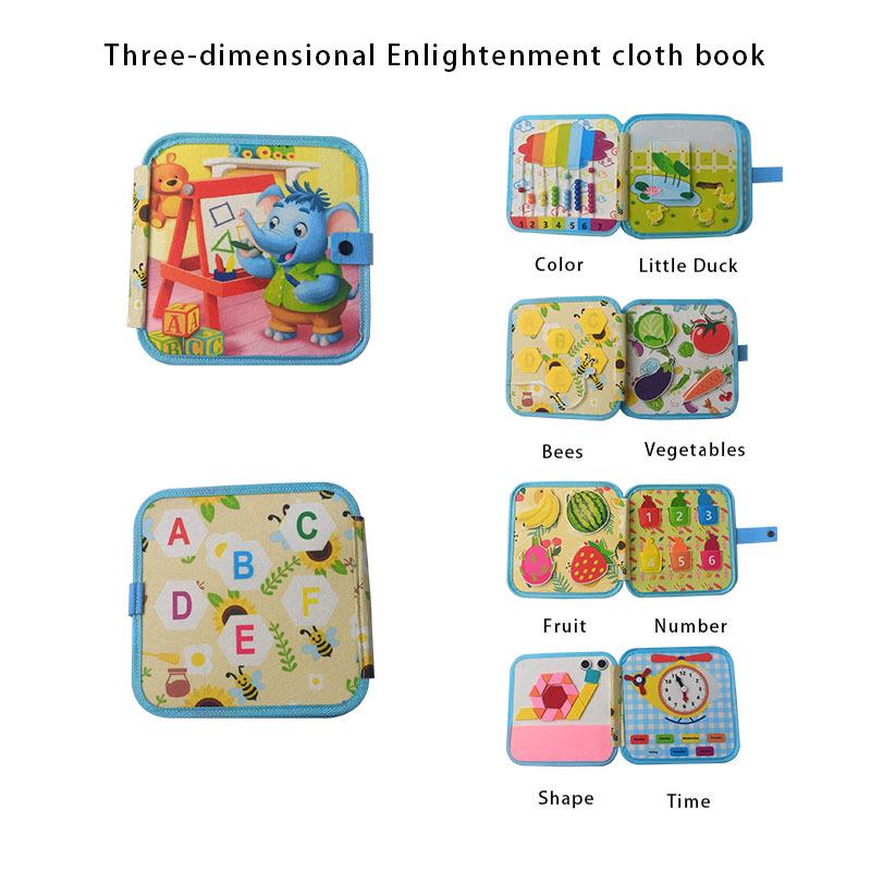 Animal Farm Felt Storybook: Baby's Busy Early Education Book