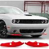 2x Front Bumper Lip Splitter Protector for Dodge Challenger Scat Pack R/T GT SRT