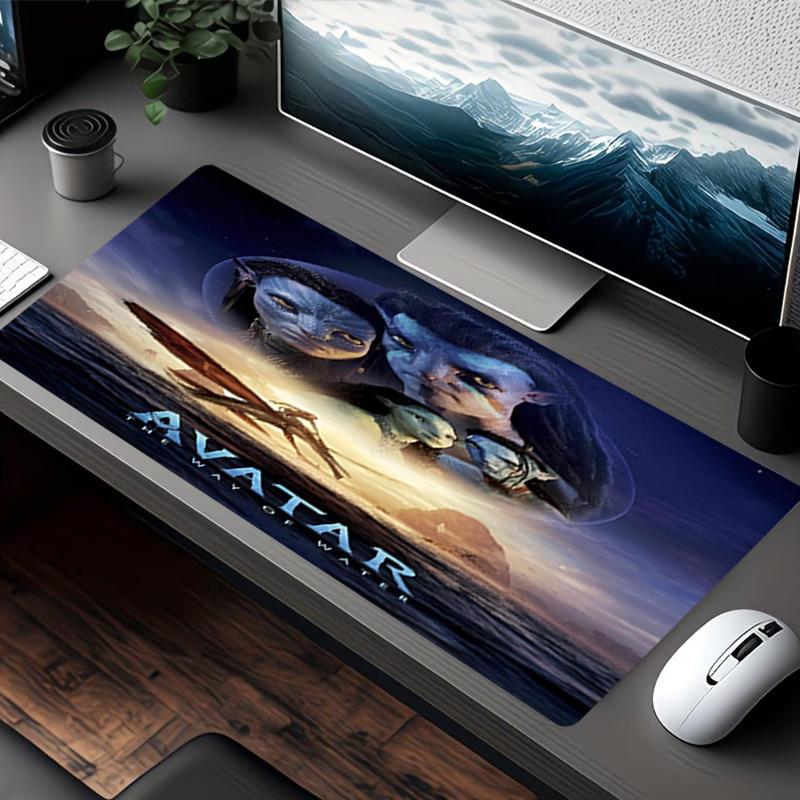 Avatar Print Mouse Pad, for Keyboard Pad Laptop PC Mat for Office Home Use, Desk Decor, Perfect Birthday Gift for Gamers