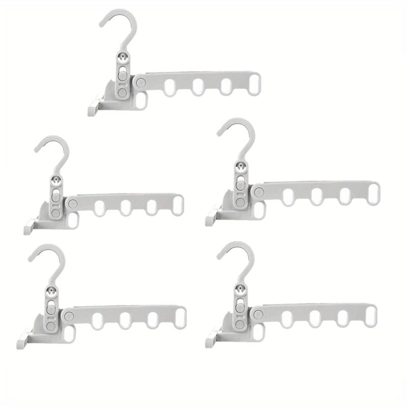 Folding Hanger Rack Heavy Duty Clothes Hangser Clothes Storage Organizer For Travel Dorm  Essential Drying Tool For Clothes