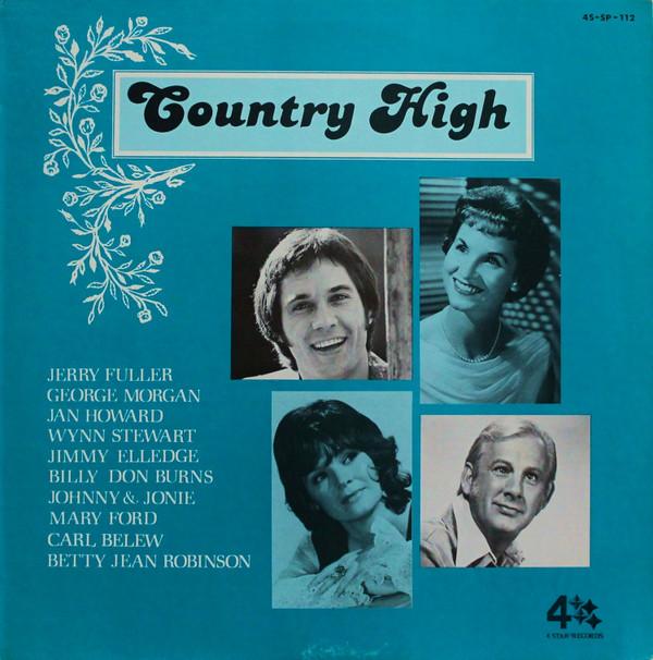 

LP Record VARIOUS - Country High 4SSP112 4 Star Records 1977 US Folk Used