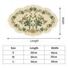 Retro Front Door Mat Irregular Bath Mat Printed Entrance Doormat Absorbent Non-Slip Rug Bedroom Carpet Toilet Bathroom Foot Pad