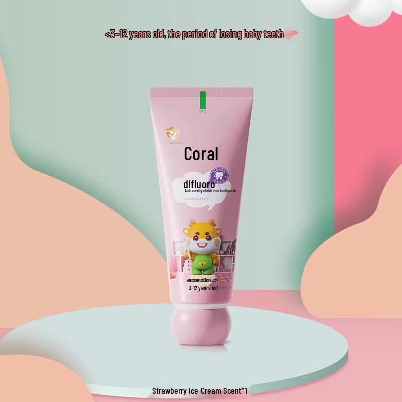 Cao Shan Hu Fluoride Anti-Cavity Toothpaste - Strawberry