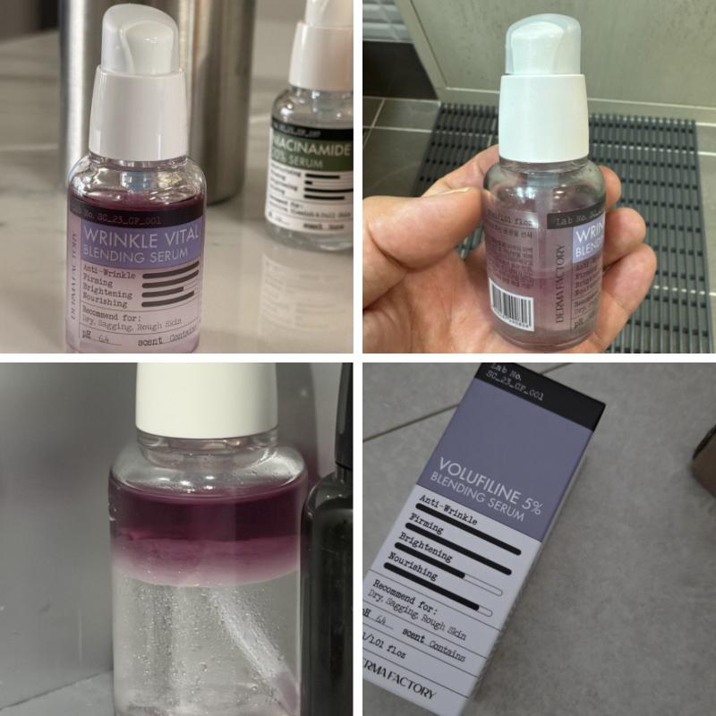 [DERMA FACTORY] Wrinkle Vital Blending Serum 30mL/Borpirin Serum, Collagen Glow Serum