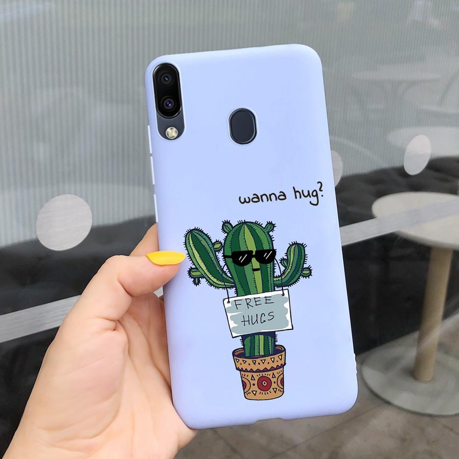 For Samsung Galaxy M10 M20 M30 Case Stylish Cartoon Sunflower Soft Silicone Phone Back Cover For Samsung M 10 20 30 M305F Fundas