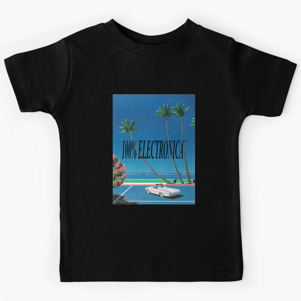 100 Electronica Beach Kids T-Shirt 110