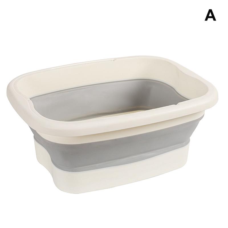 Foldable Footbath Massage Bucket Soaking Bucket Folding Basin Spa Foot Bath Bucket Household Sauna Bathtub Pedicure Bath Bathtub