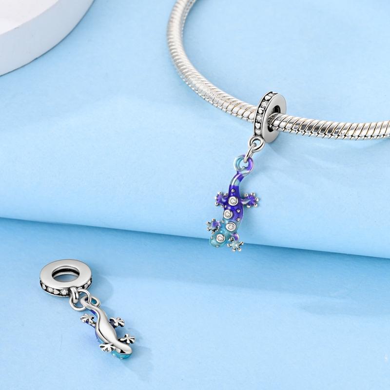 Real Copper Zircon Butterfly Travel Pendant Charms Beads Fit Original Mula Necklace Bracelet Women Jewelry