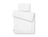 Baby Bedding Set with Filling 2-Piece 75X100Cm Newborn - Mini Stars Gray