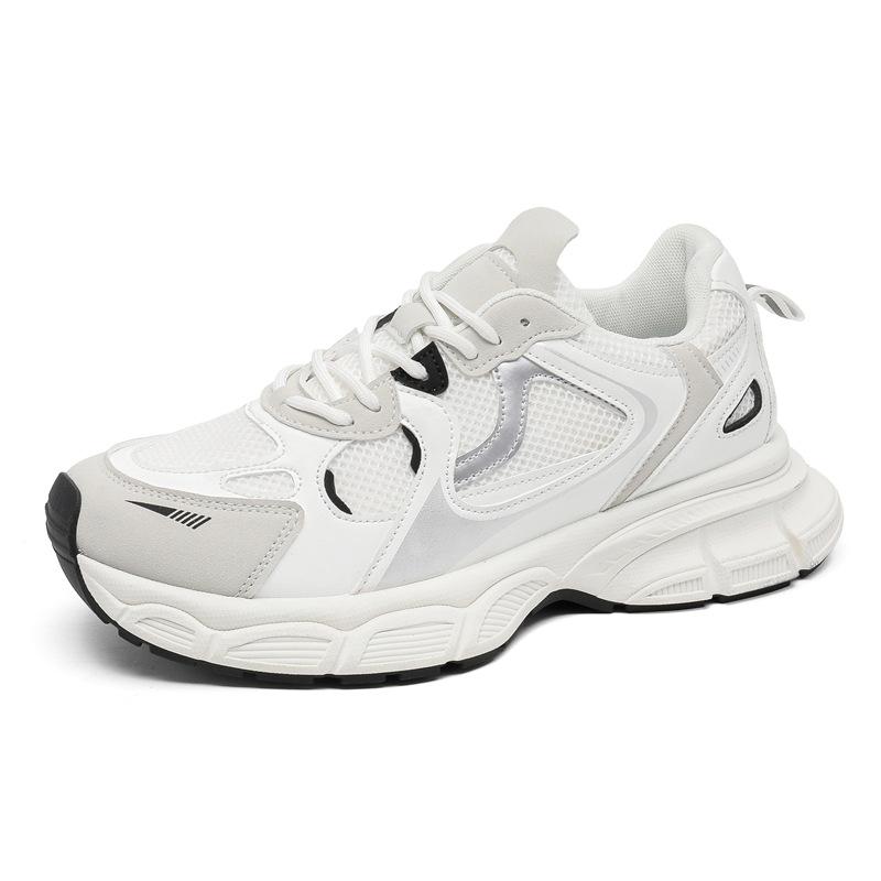 Nye herre fritidssko sports sko mesh plattform herresko trendy allsidige pappa sko menn