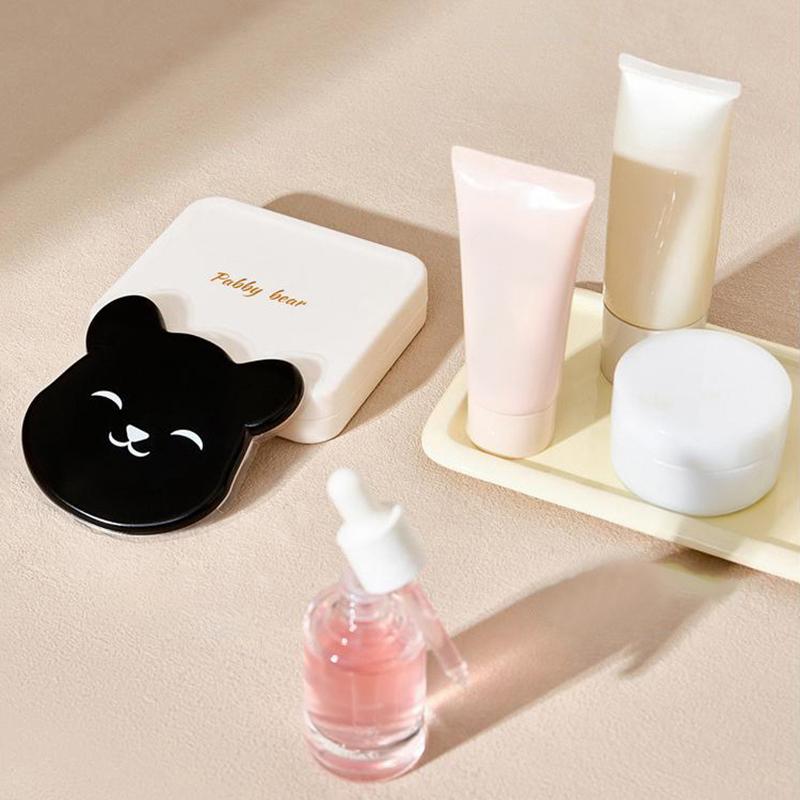Soft Silicone Bear Shaped Body Lotion Applicator Tool For Foundation And Makeup Application Ideal For Women Skincare