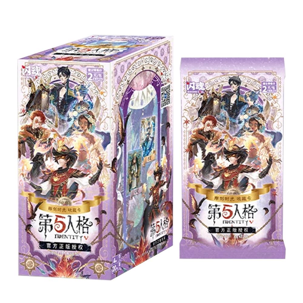Genuine Identity V Card Sculpting Time Series Gilded Birthday Eternal Poetry Anime Games Collection Card Toys Gifts