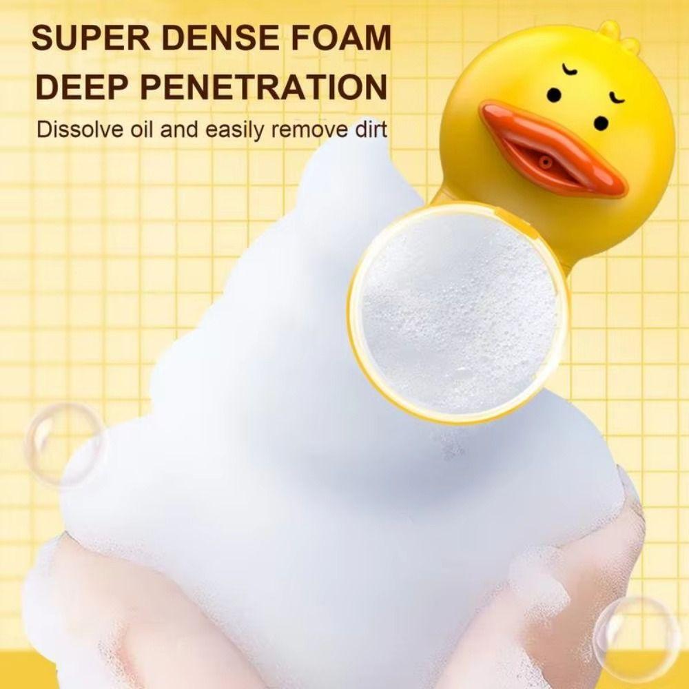 USB Yellow Duck Pet bubble Machine Handhold Automatic Pet Cleaning Foam Machine electric bubble pet cleaning machine Pet