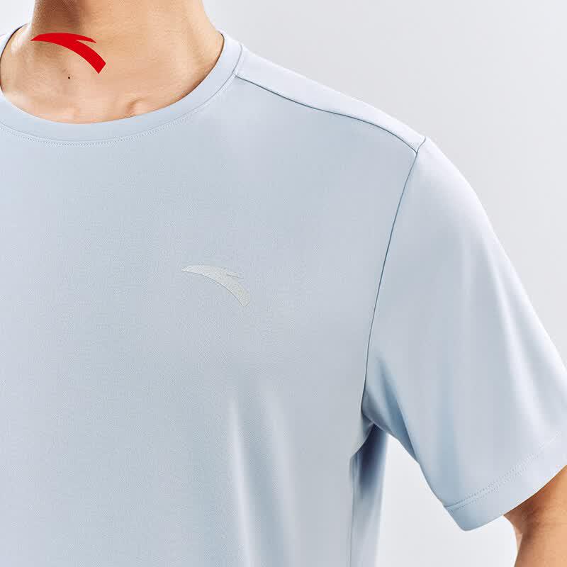 Anta Men's Quick-Dry Sports T-Shirt & Shorts Set