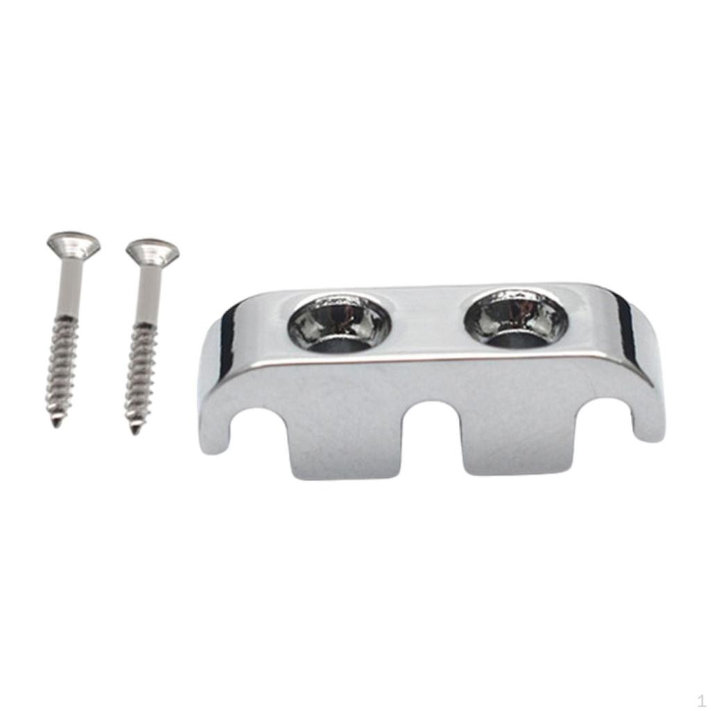 String Retainer with Mounting Screws for Guitar Parts
