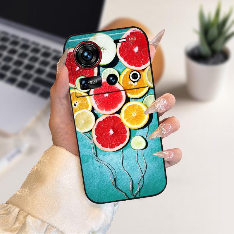 Handyhülle für ZTE nubia Z70 Ultra Hüllen NX733J Cartoon Weiche TPU Silikon Hülle für Nubia Z 70 Ultra 5G Schutzhülle Bumper