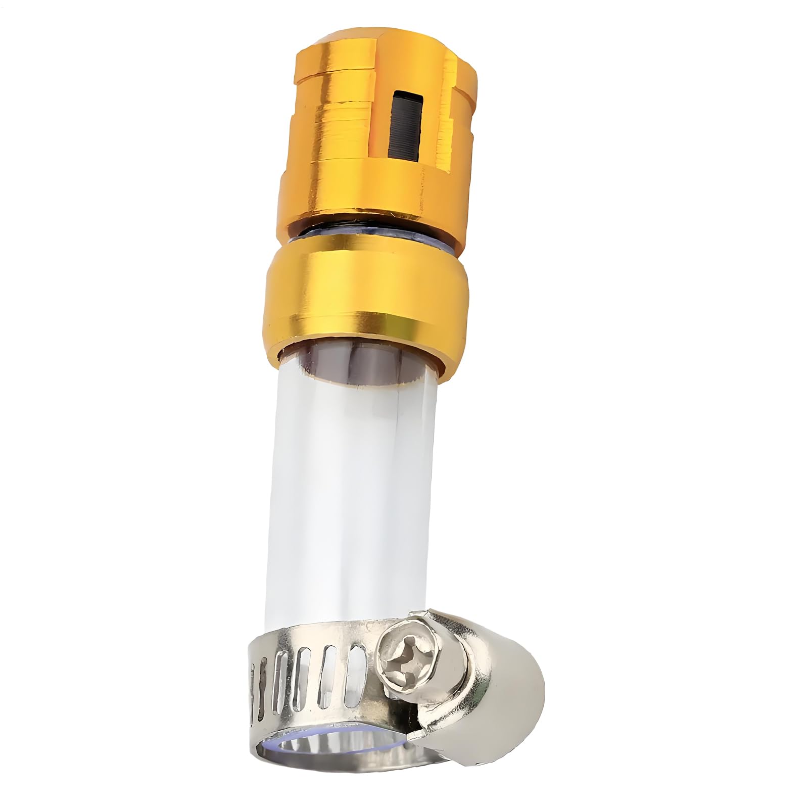 

Air Intake Drains, Motorcycle Air Filter Tubes, 4.13x3.15x0.0.59 inches Compact Drain Head Plug, Ideal Please refer to the description золотий