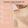 Oceaura Coconut Cream Body Oil Nourishing Moisturizer For Soft Smooth Skin Hydrating Body Massage Oil 118ml