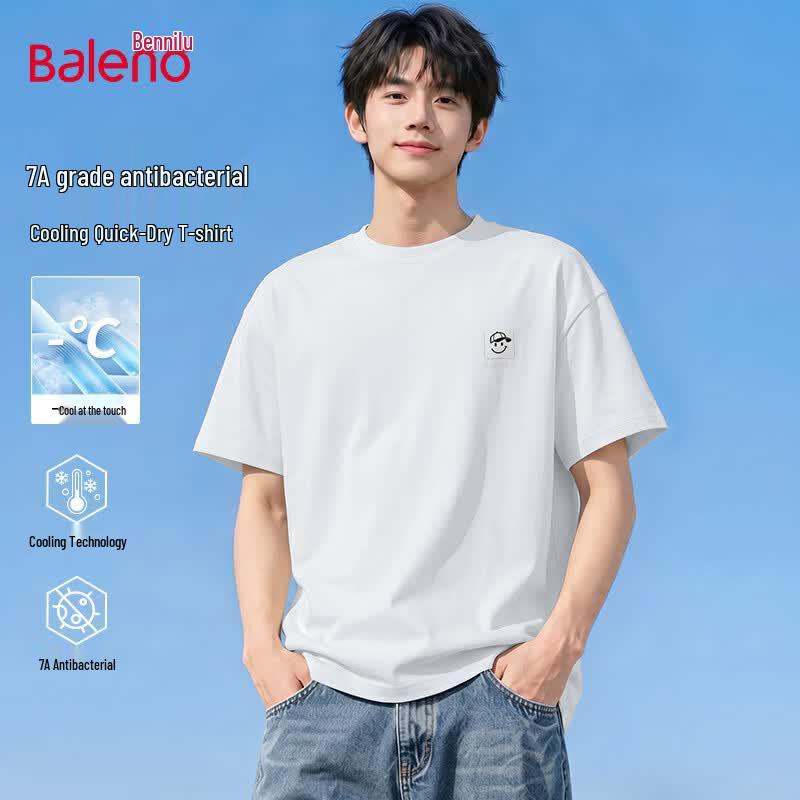 Baleno Men's Ice Silk Cooling Loose Fit T-Shirt