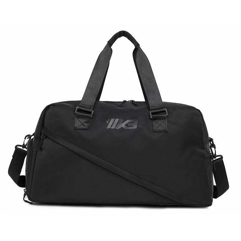 

Go Out To Play with Large Capacity Shoes and Warehouse Contrast Color Handheld Travel Bag Dry Wet Separation Sports Gym Bag чёрный
