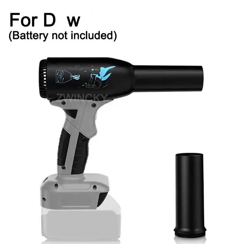 

Handheld Jet Blower For Makita/Milwaukee/Ryobi 18V For Dewalt 18V 20V Li-ion Battery Powerful Turbo Fan 3 Adjustable Speeds