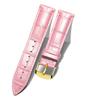BINLUN Genuine Leather Watch Band, Replacement Watch Strap, Genuine Calfskin, Quick Release, Crocodile Pattern, 10 Colors, 13 Sizes, Unisex
